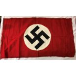 WWII GERMAN BANNER 94 X 51CM