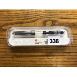 BOXED TWSBI DIAMOND 580 CLEAR FOUNTAIN PEN