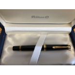 BOXED PELIKAN M800 SOUVERAN BLACK FOUNTAIN PEN