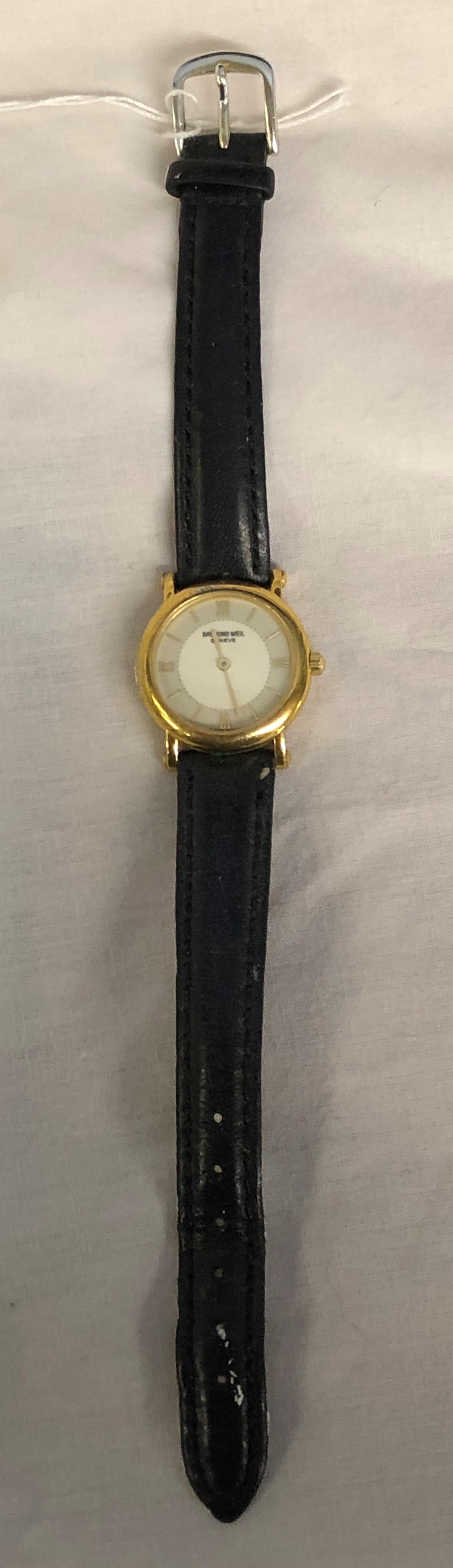 RAYMOND WEIL LADIES WRIST WATCH ON LEATHER STRAP - Image 2 of 4