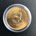 1981 1OZ SOUTH AFRICAN GOLD KRUGERRAND