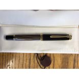 BOXED PELIKAN SOUVERAN M800 TORTOISESHELL BROWN LIMITED EDITION FOUNTAIN PEN 915538