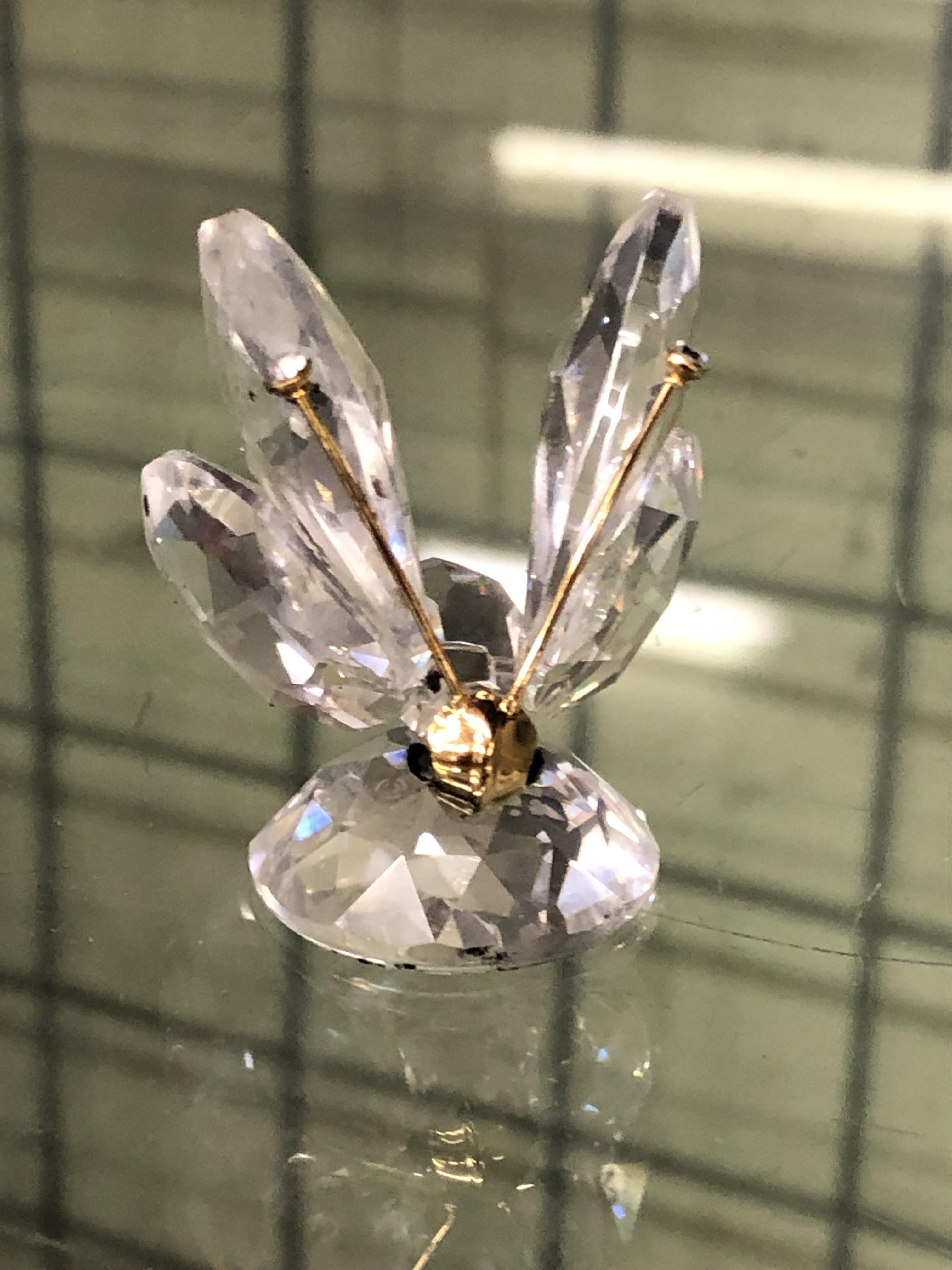 SWAROVSKI SILVER CRYSTAL BUTTERFLY 7667 - Image 3 of 4