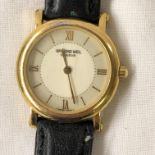 RAYMOND WEIL LADIES WRIST WATCH ON LEATHER STRAP