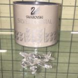 SWAROVSKI SILVER CRYSTAL AEROPLANE