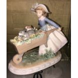 BOXED LLADRO PORCELAIN FIGURE - A BARROW OF FUN 05460