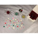 SWAROVSKI CRYSTAL LOVE HEARTS AND SUNFLOWERS KIT