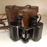 BAUSCH AND LOMB OPTICAL CO. BINOCULARS READING, ZEISS STEREO FIELD CLASS PAT. JUNE 22.