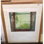 LIMITED EDITION PRINT ENTITLED 'THE BEECH TREE FROM A WINDOW' 17/150 SIGNED D.