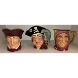 ROYAL DOULTON LARGE CHARACTER JUGS - THE CARDINAL,