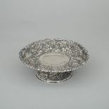 American Silver Comport, Tiffany & Co., New York, N.Y., c.1900, height 3 in — 7.5 cm, diameter 9.2 i