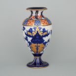 Macintyre Moorcroft Aurelian Vase, c.1898-1900, height 12 in — 30.5 cm