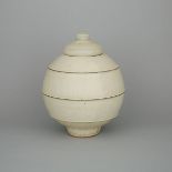 Bruce Cochrane (Canadian, b.1953), Stoneware Covered Jar, c.2015, height 15 in — 38 cm