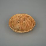 Laurie Rolland, R.C.A. (Canadian, b.1952), Stoneware Dish, 1990s, diameter 7.3 in — 18.5 cm