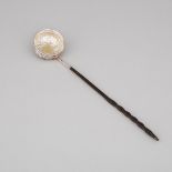 Georgian Silver Toddy Ladle, late 18th century, length 13.8 in — 35 cm