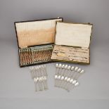 Group of French Silver Flatware, late 19th/early 20th century (59 Pieces)