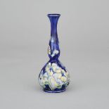 Macintyre Moorcroft Florian Ware Violets and Butterflies Vase, c.1900, height 8.5 in — 21.7 cm