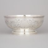 Canadian Silver Bowl, Henry Birks & Sons, Montreal, Que., 1927, height 3.9 in — 10 cm, diameter 9.1