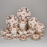 Royal Crown Derby 'Battersea' Pattern Service, 20th century (127 Pieces)