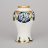 Macintyre Moorcroft Lilac Panels Vase, c.1905, height 5.8 in — 14.7 cm