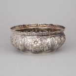 American Silver Berry Bowl, Gorham Mfg. Co., Providence, R.I., 1892, height 3.5 in — 9 cm, diameter