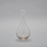 Lalique Glass Carafe, post-1945, height 10.6 in — 27 cm