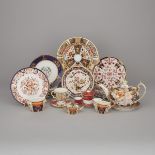 Group of English Ceramics, 19th/20th century, largest plate diameter 10.4 in — 26.5 cm (21 Pieces)