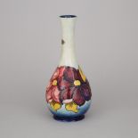 Moorcroft Clematis Vase, 1982, height 12.7 in — 32.3 cm