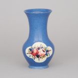 Moorcroft Floral Panels Vase, c.1916-18, height 8.3 in — 21.2 cm