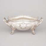 Old Sheffield Plate Shaped Oval Soup Tureen, c.1825, length 15.3 in — 38.8 cm