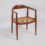 Hans J. Wegner for Johannes Hansen, 'The Chair', c.1970, 30.3 x 25 x 21 in — 77 x 63.5 x 53.3 cm