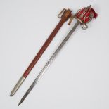 Scottish Type Basket Hilted Sword Presentation Dress Sword, J.R. Gaunt and Son, London and Birmingh