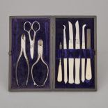 Victorian Dental Surgery Kit, J. Roger's & Sons, Sheffield, 19th century, 1.2 x 7.5 x 4.1 in — 3 x 1