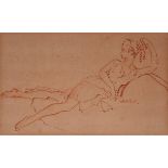 Sir William Russell Flint (1880-1969), 1ST NOTE FOR "BLONDE MINX -YOLANDE DONLAN" (STUDY FOR THE PAI