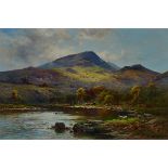 Alfred Fontville de Breanski Jnr. (1877–1955), MOEL HEBOG, N. WALES, Oil on canvas; signed lower rig