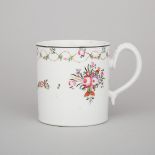 New Hall Mug, c.1785-90, height 3.9 in — 10 cm