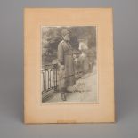 Signed Portrait Photograph of Grand Duke Nicholas Nikolaevich of Russia, 1925, overall 10.25 x 8 in