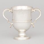 George III Silver Two-Handled Cup, John King, London, 1773, height 5.4 in — 13.8 cm
