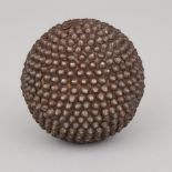 Shrapnel Cannon Ball, 19th century, diameter 4.8 in — 12.2 cm