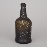 Dutch or English Shipwreck Salvage Port Bottle, 18th century, height 9.75 in — 24.8 cm