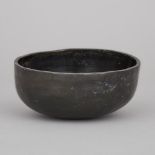 Sasanian Silver Libation Bowl, 500-700 A.D., diameter 5 in — 12.7 cm