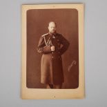 Sergey Lvovich Levitsky (1819-1898), EMPEROR ALEXANDER III OF RUSSIA, 1883, 6.25 x 4 in — 15.9 x 10.