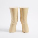 Claes Oldenburg (1929-), LONDON KNEES, 1966 [PLATZKER, 8], Pair of cast, latex sculptures (only); ea