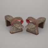 Pair of Japanese Geta Sandals, c.1900, length 9.4 in — 24 cm