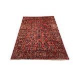 Sarouk Carpet, Persian, c.1920, 11 ft 10 ins X 8 ft 7 ins — 3.6 m X 2.6 m