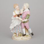 Meissen Group of Children, late 19th/early 20th century, height 5.8 in — 14.7 cm