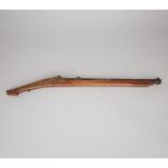 Japanese Tanegashima Matchlock Musket, Meiji Period, 19th century, length 38.5 in — 97.8 cm