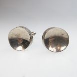 Pair Of Antonio Pineda Mexican 970 Grade Silver Cufflinks