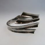 Alfredo Villasana Mexican Sterling Silver Spring Hinged Bangle