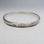 Tiffany & Co. Sterling Silver Bangle, 1997